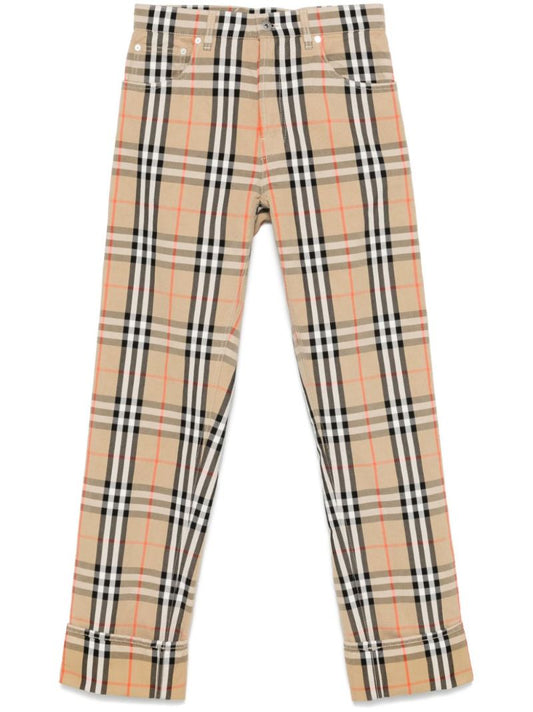 House Check Slim Jeans