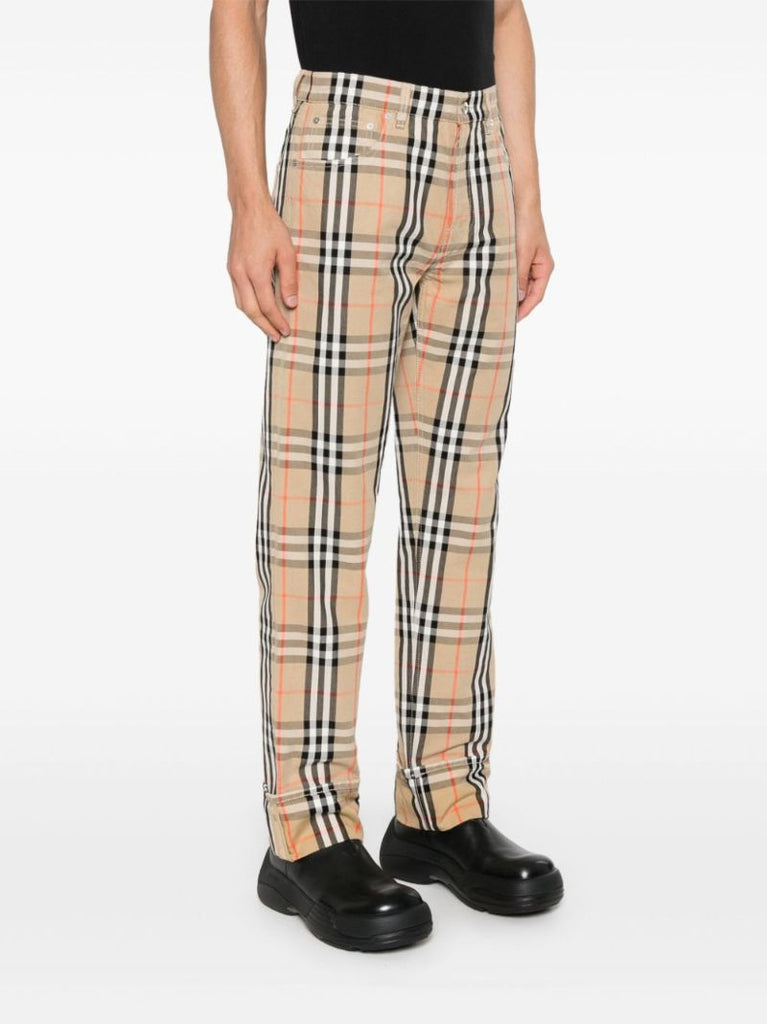 House Check Slim Jeans