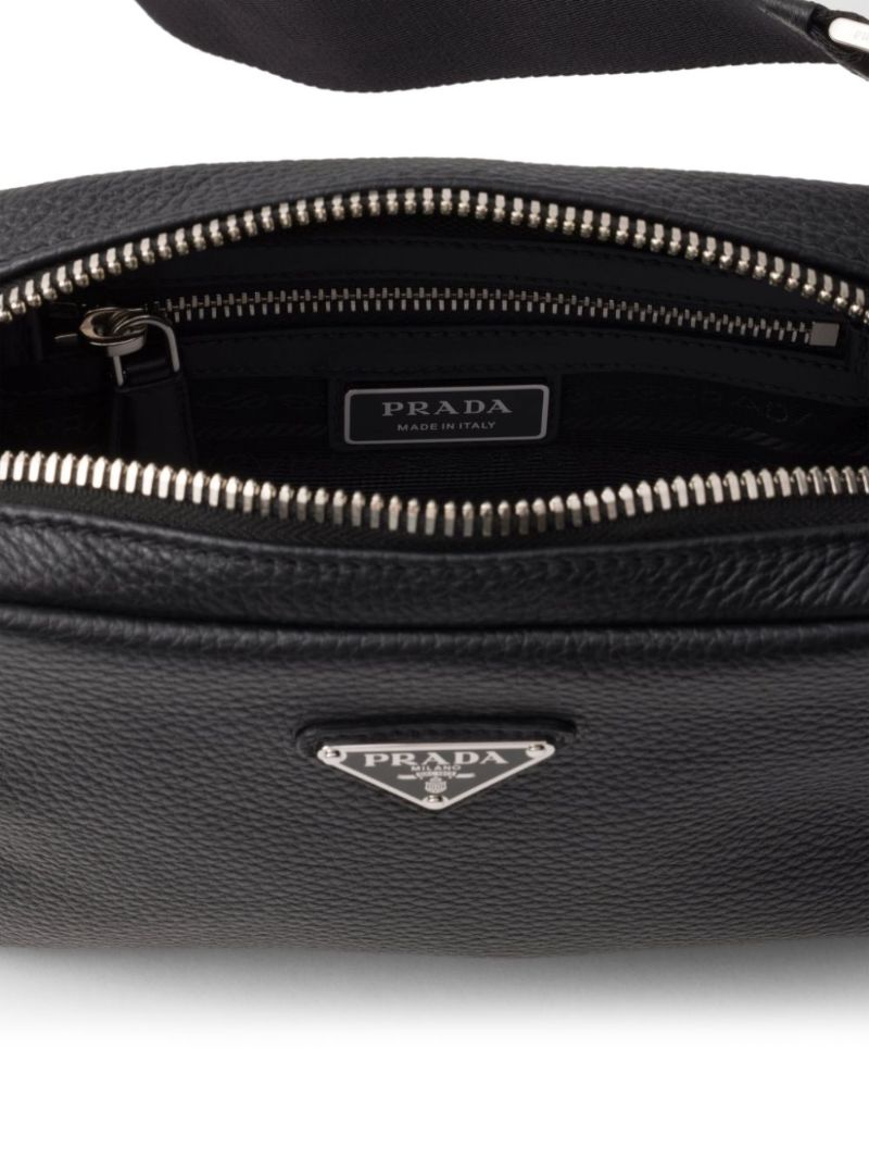 Brique Saffiano Leather Bag