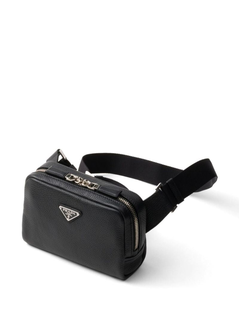 Brique Saffiano Leather Bag