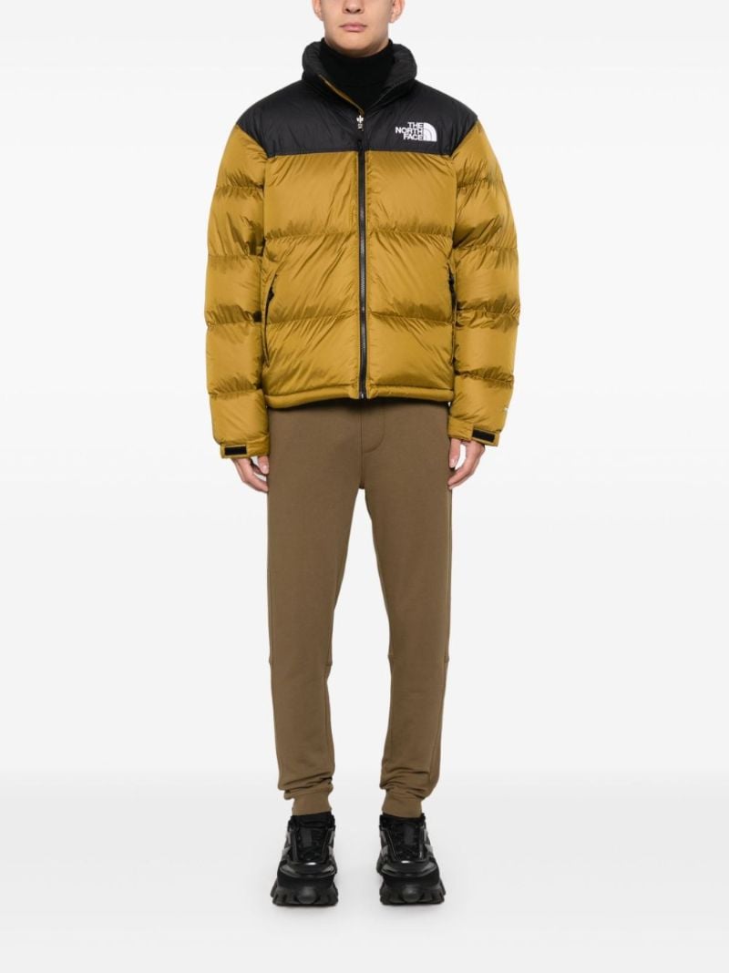 Green Retro Nuptse Jacket