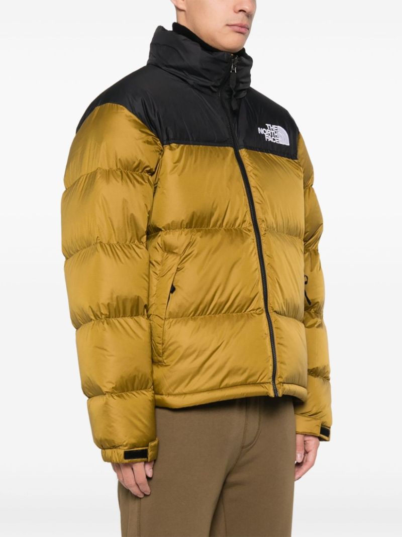 Green Retro Nuptse Jacket