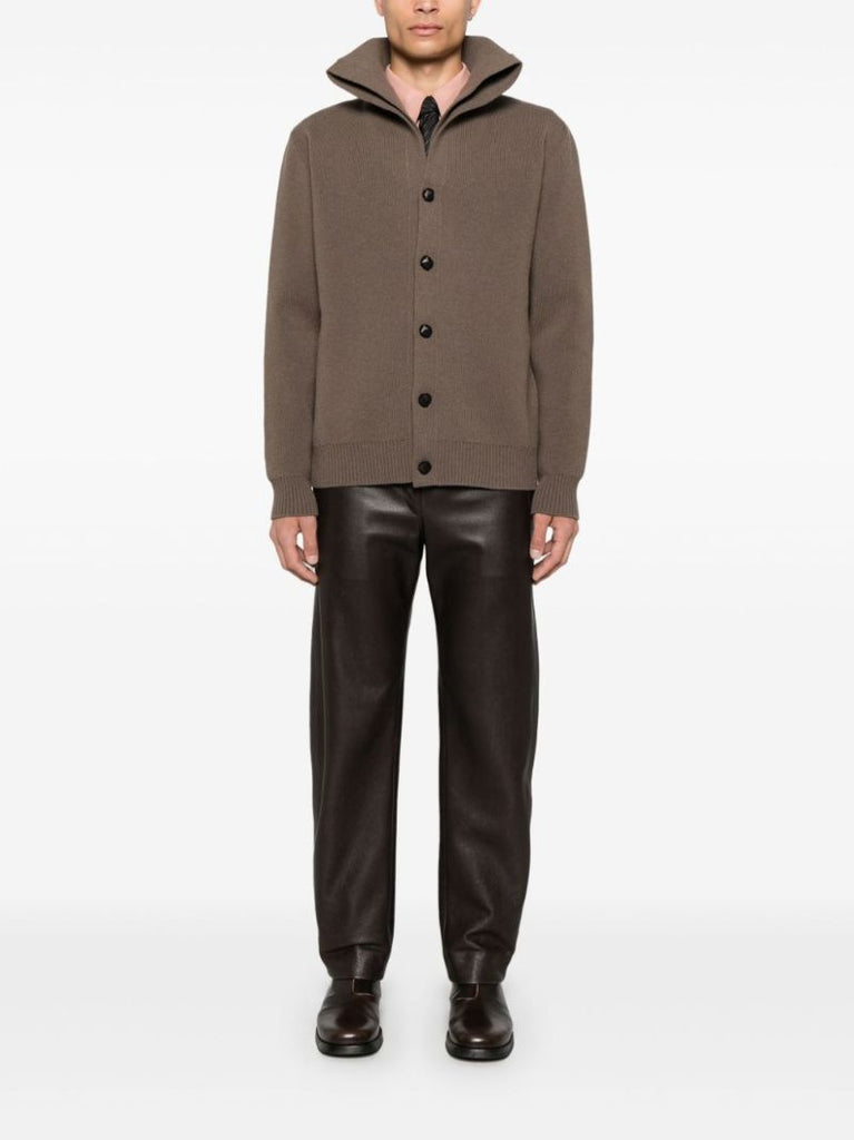 Compact Wool Cardigan