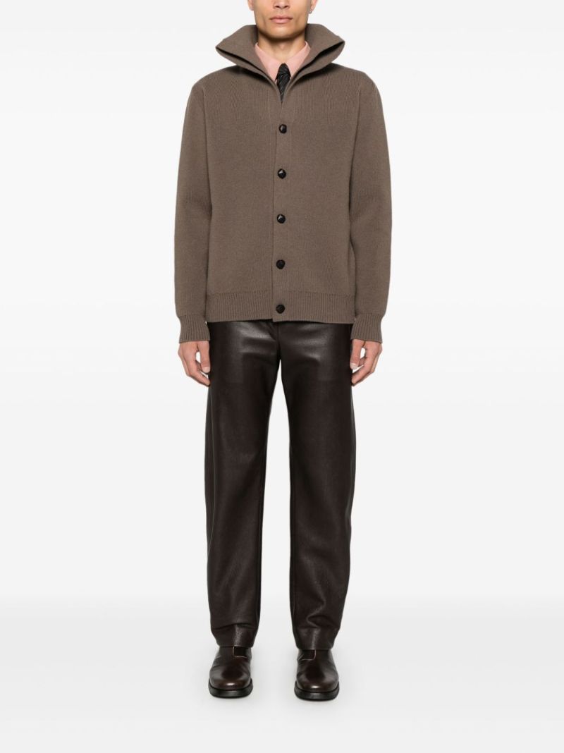 Compact Wool Cardigan