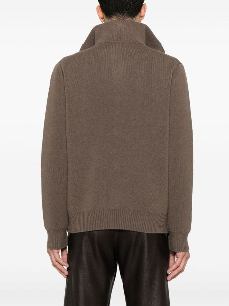 Compact Wool Cardigan