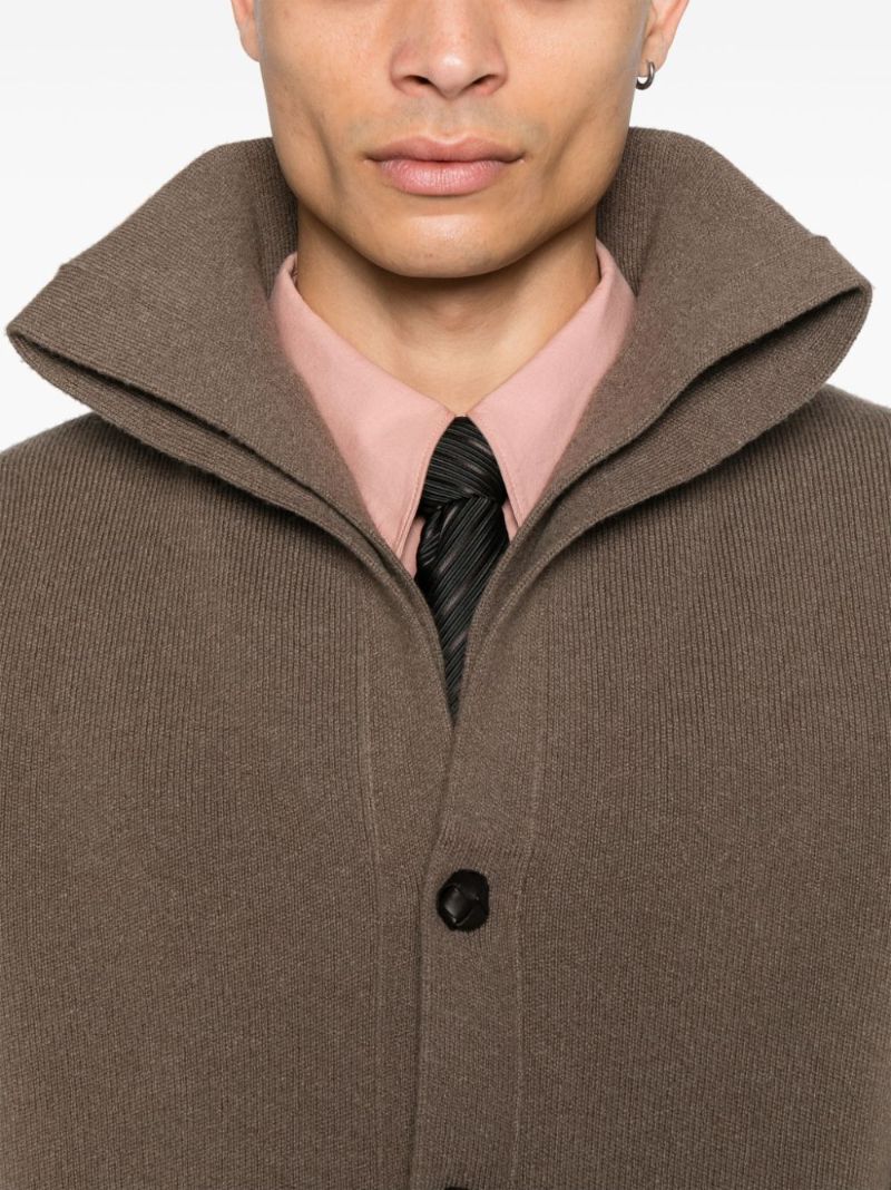 Compact Wool Cardigan