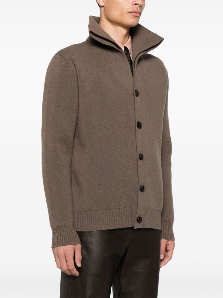 Compact Wool Cardigan