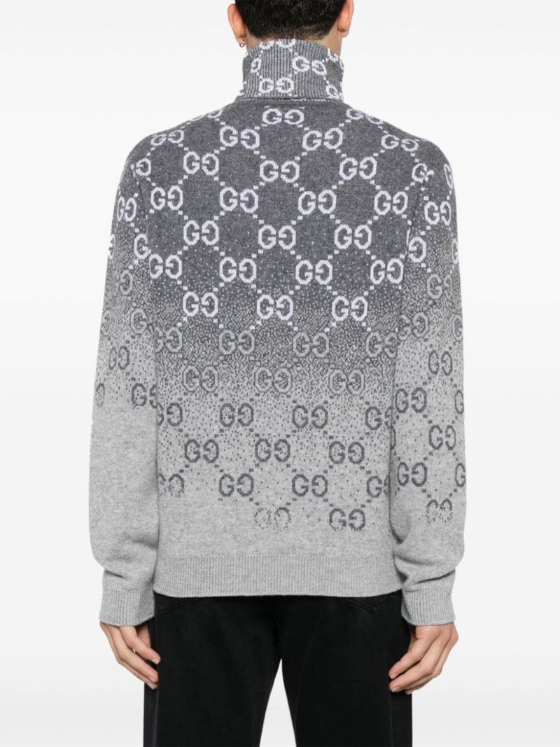 Gg DegradÃ_x0083_Â© Wool Jacquard Sweater