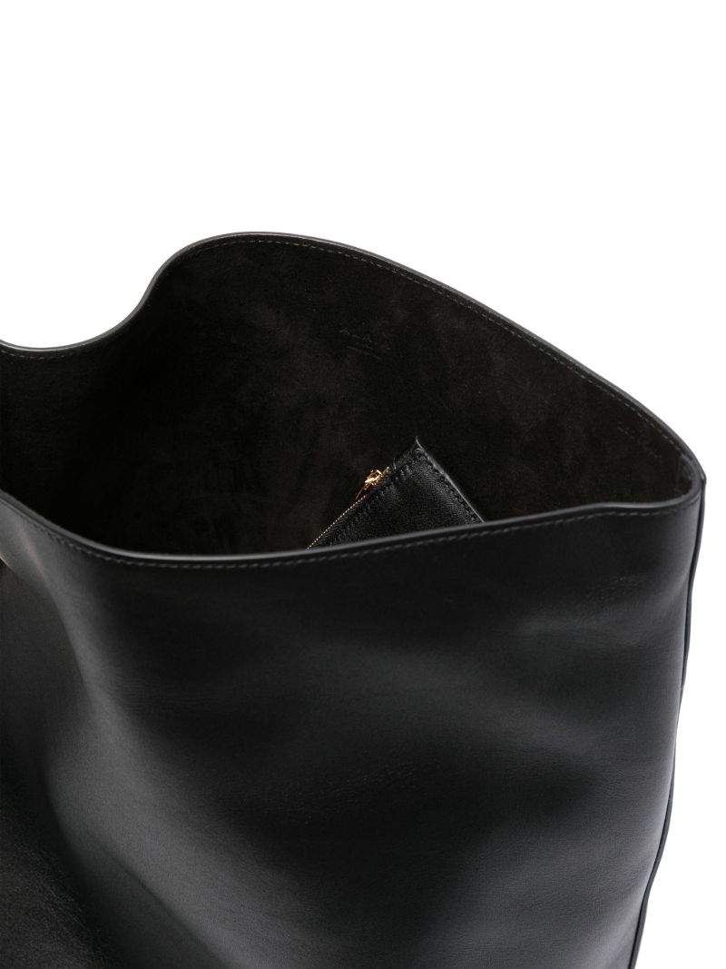 Black Ring Large Tote Bag