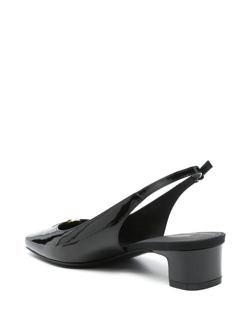 40mm Cut-out Slingback Pumps