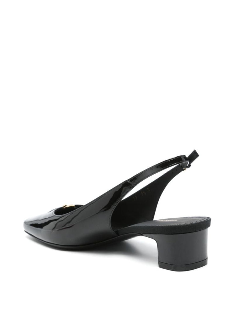 40mm Cut-out Slingback Pumps