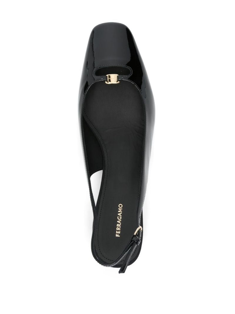 40mm Cut-out Slingback Pumps