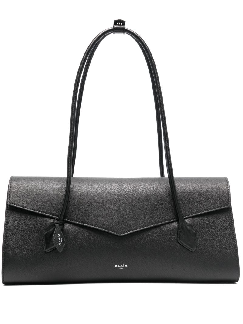 Black Leather Tote Bag
