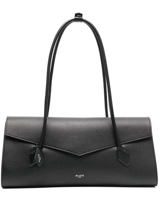 Black Leather Tote Bag