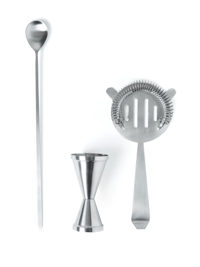 Ice Bucket and Utensils Bar Set
