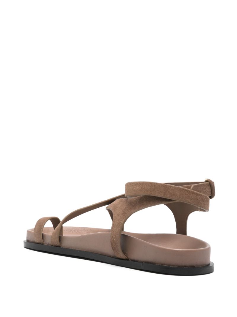Brown the Jalen Sandals