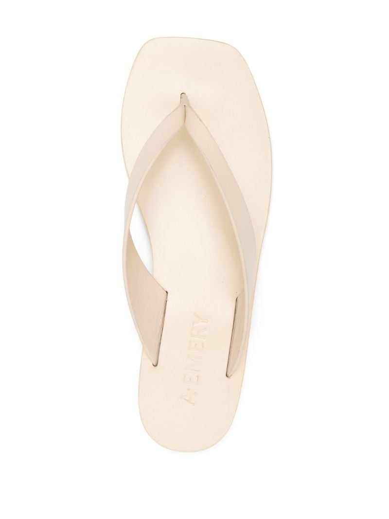 White the Kinto Sandals