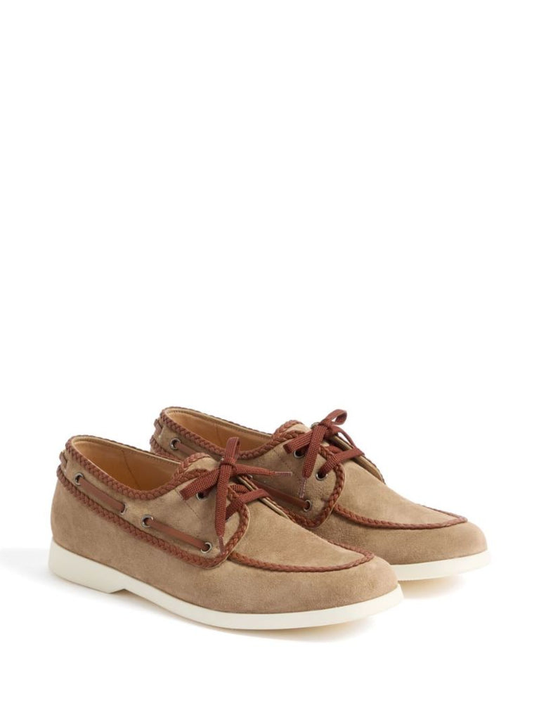 Lace-up Boat Shoes