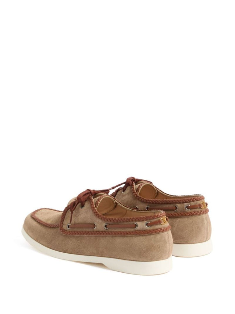 Lace-up Boat Shoes