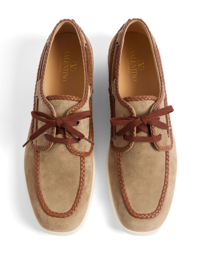 Lace-up Boat Shoes