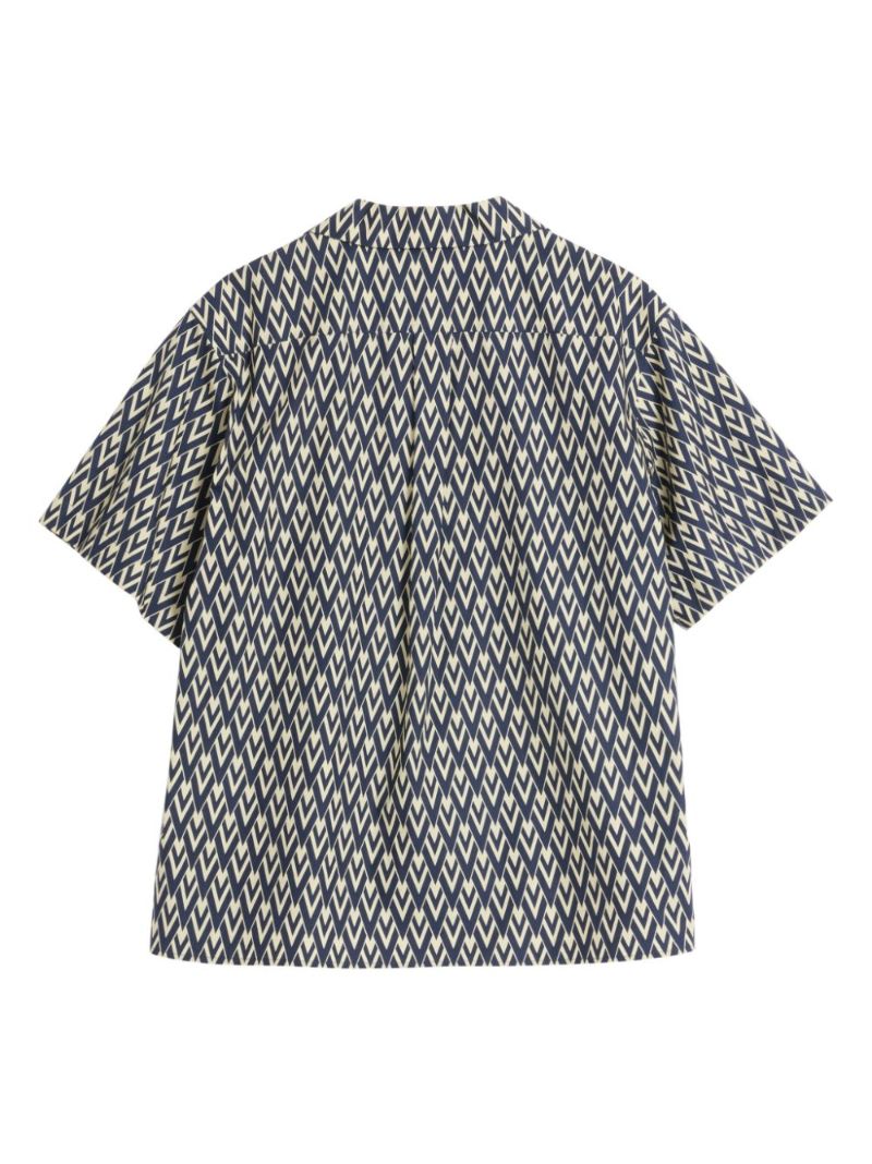 Geometric-print Shirt
