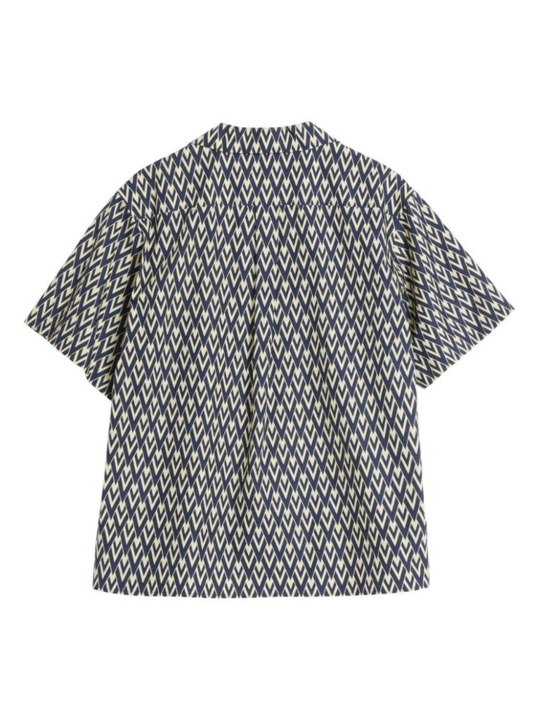 Geometric-print Shirt