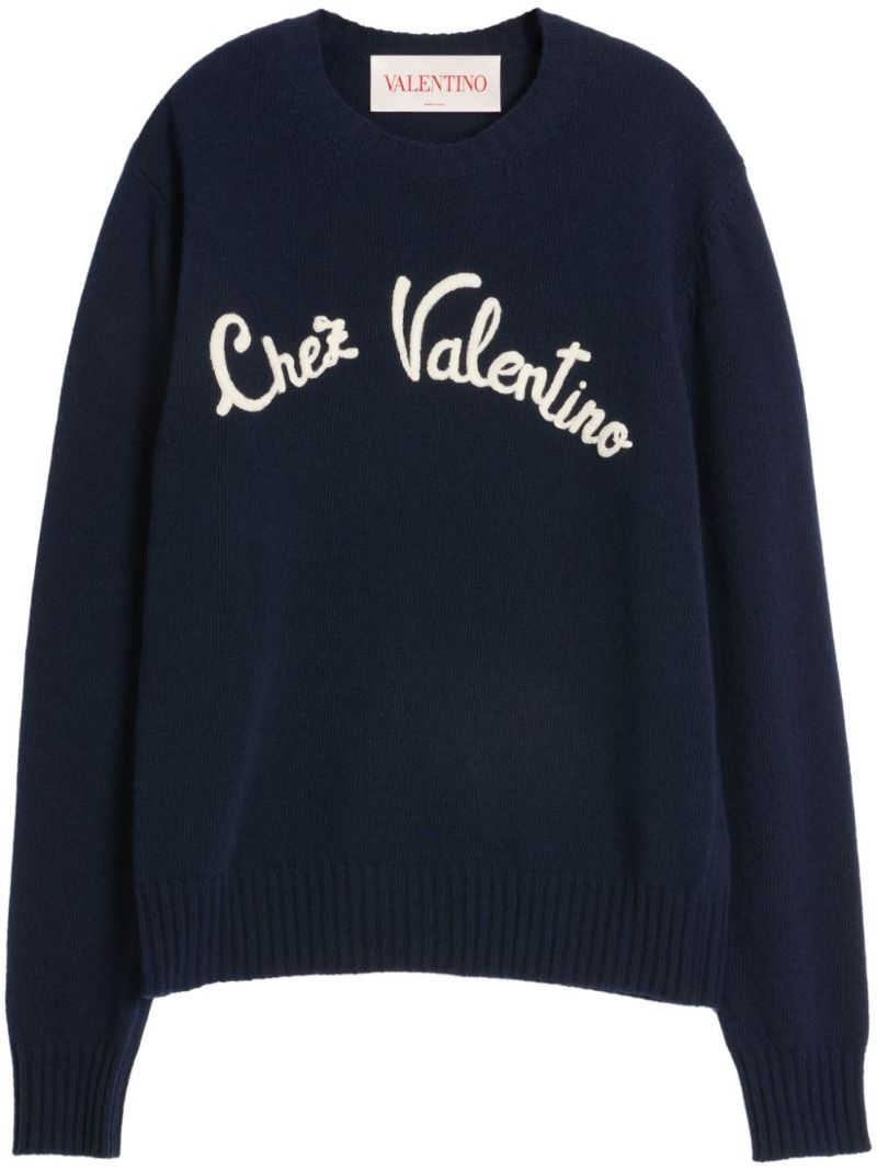 Logo-embroidery Jumper