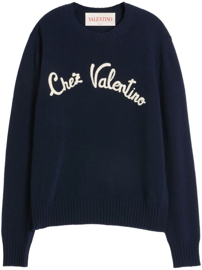 Logo-embroidery Jumper
