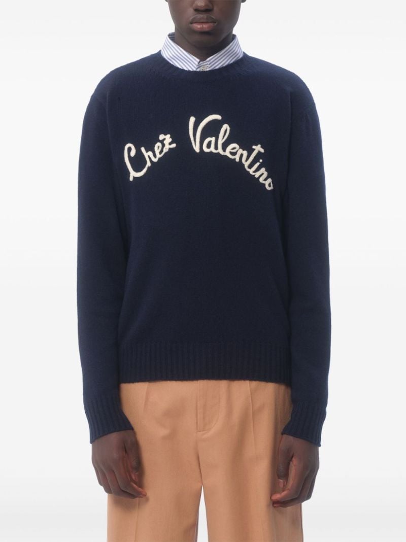 Logo-embroidery Jumper