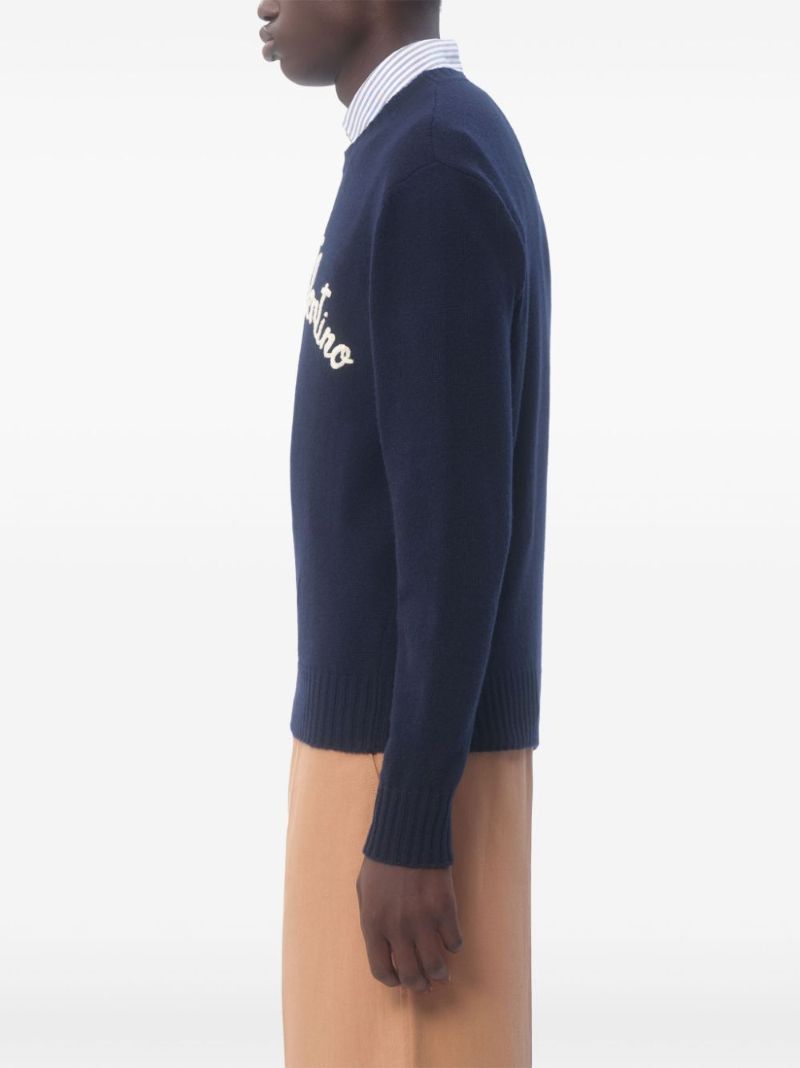Logo-embroidery Jumper