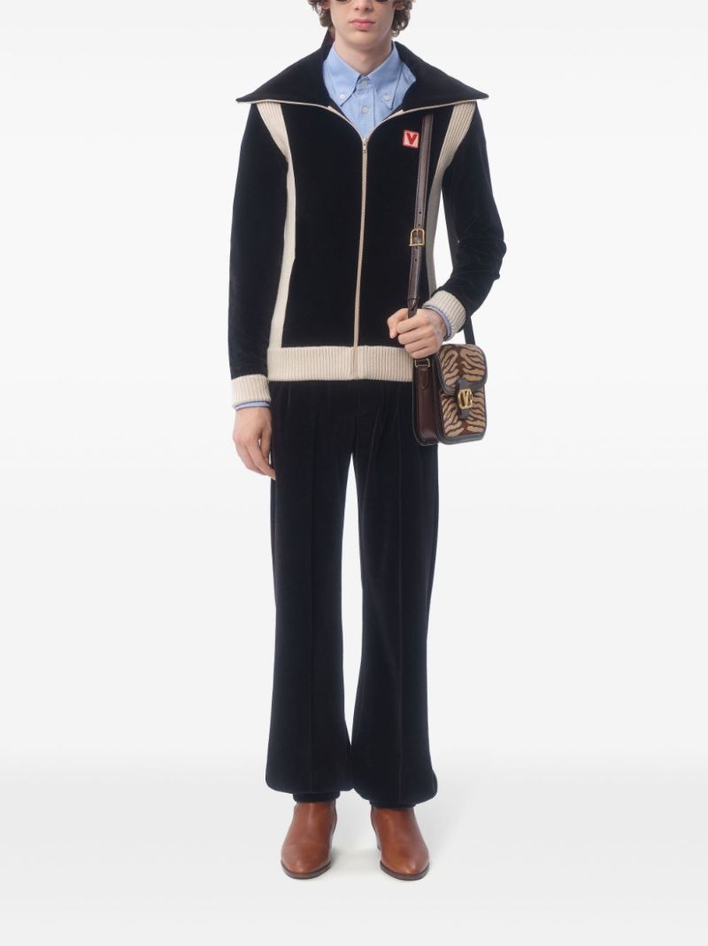Panelled Cardigan