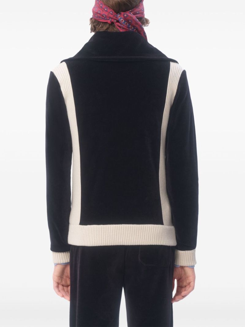 Panelled Cardigan
