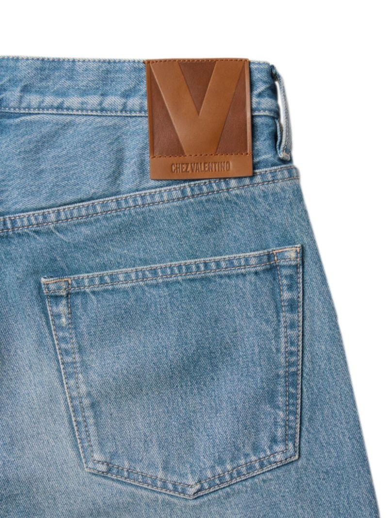 Straight-leg Jeans