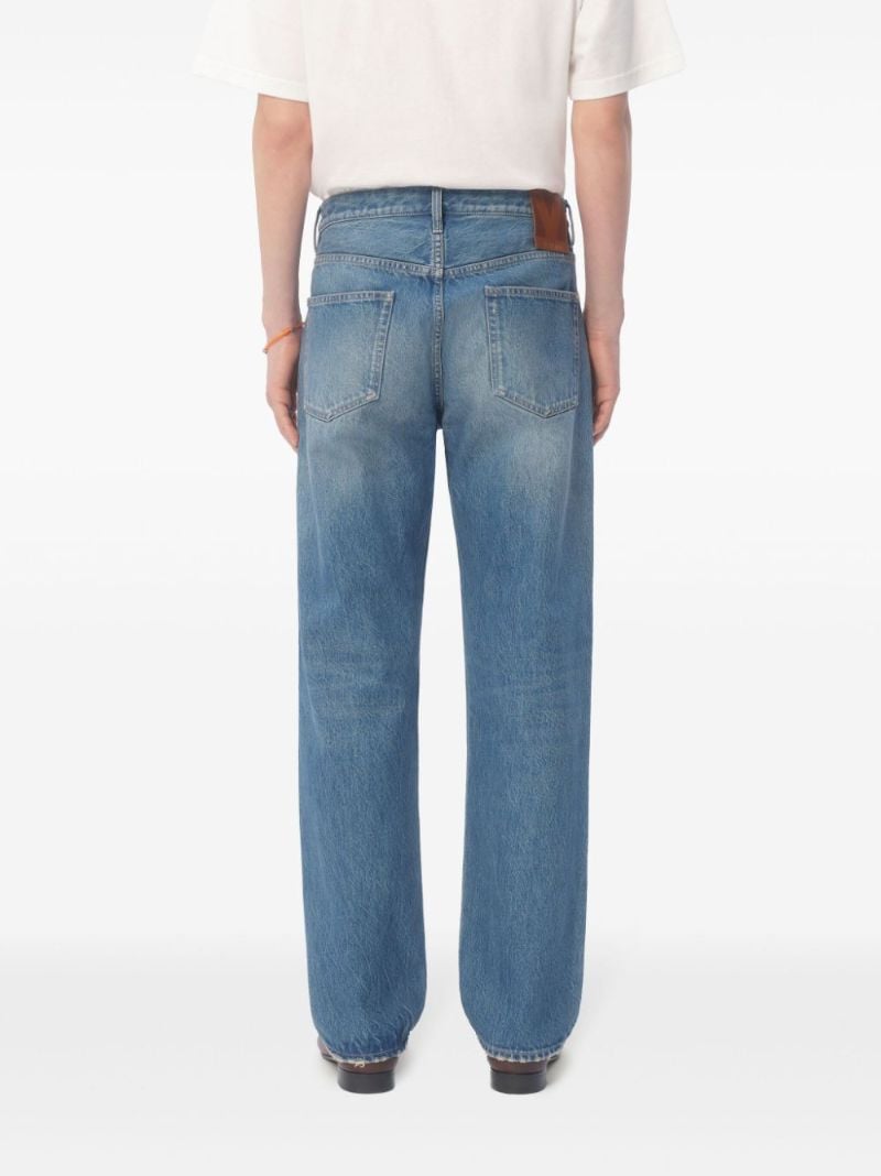 Straight-leg Jeans