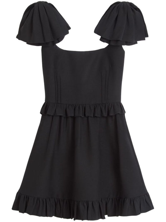 Crepe Couture Mini Dress