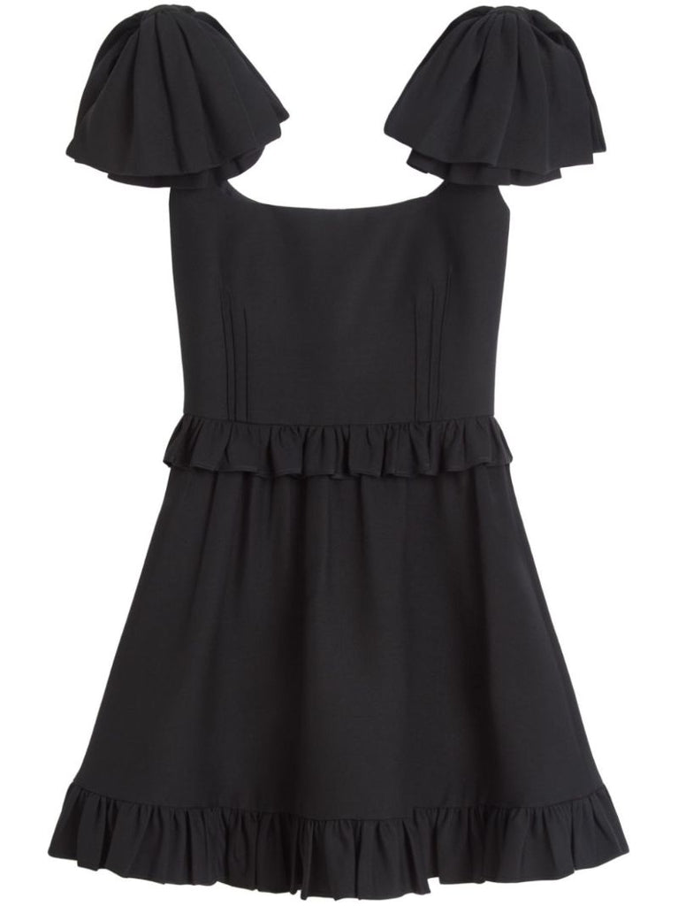 Crepe Couture Mini Dress