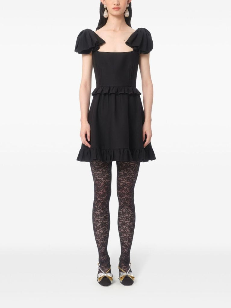 Crepe Couture Mini Dress