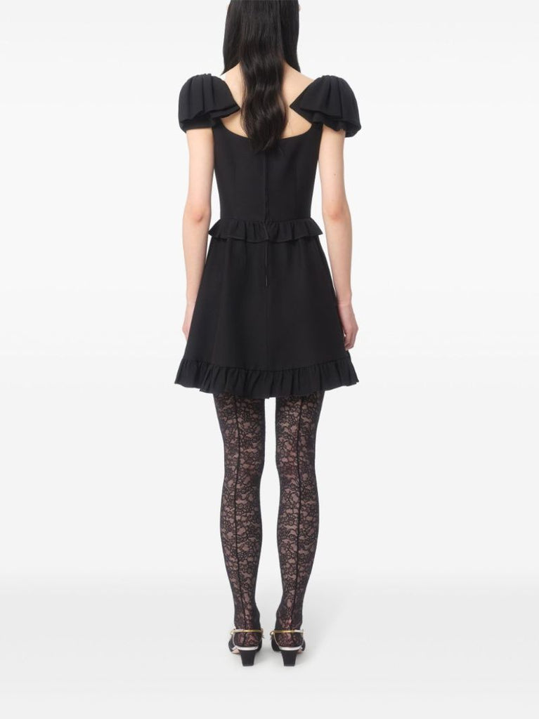 Crepe Couture Mini Dress