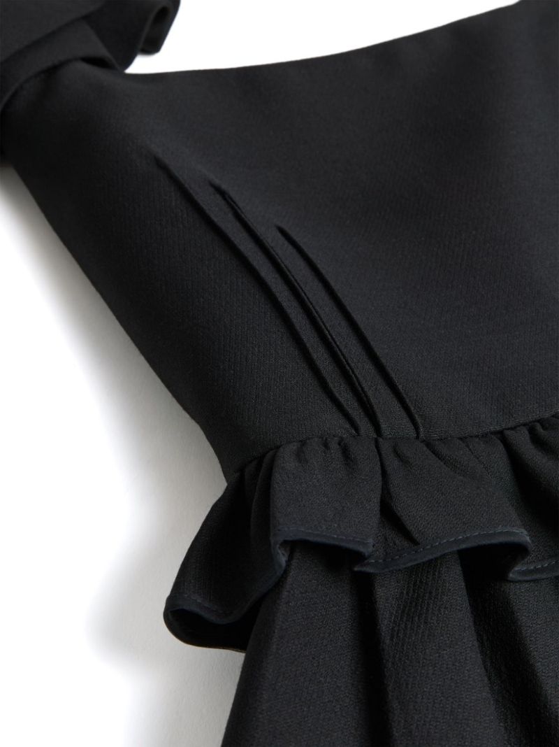 Crepe Couture Mini Dress