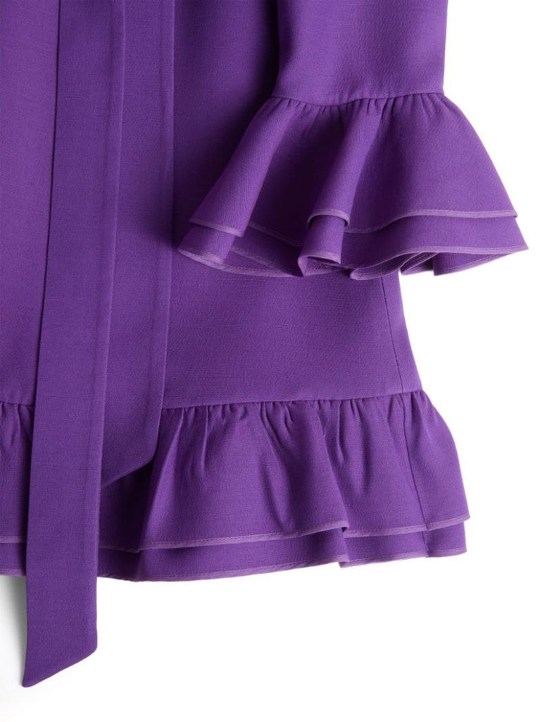 Ruffled Mini Dress