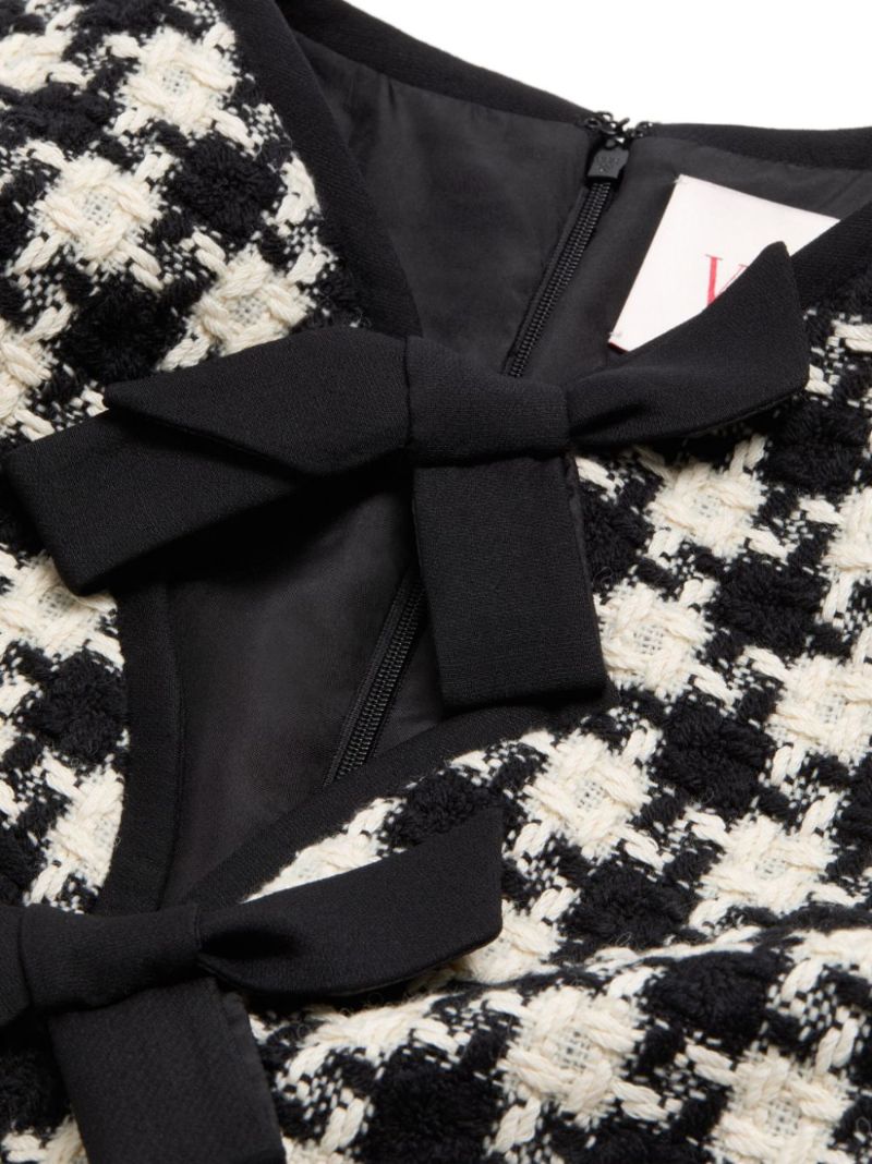Houndstooth Mini Dress