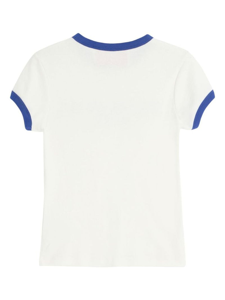 Chez Valentino-print T-shirt