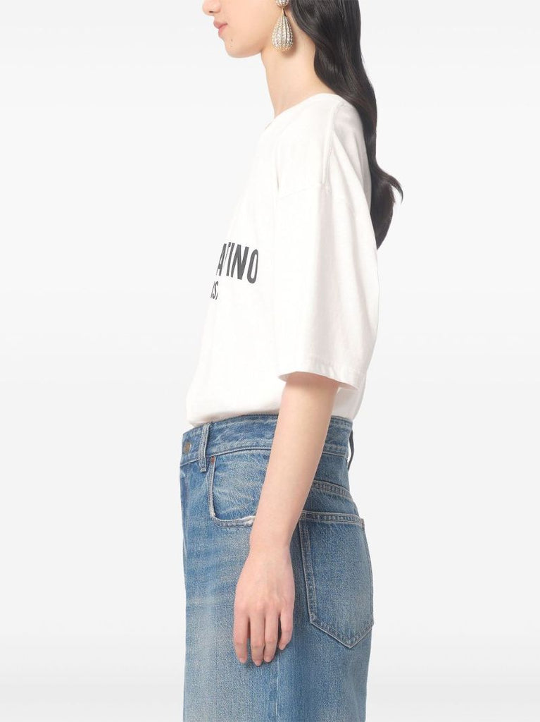 Chez Valentino-print T-shirt
