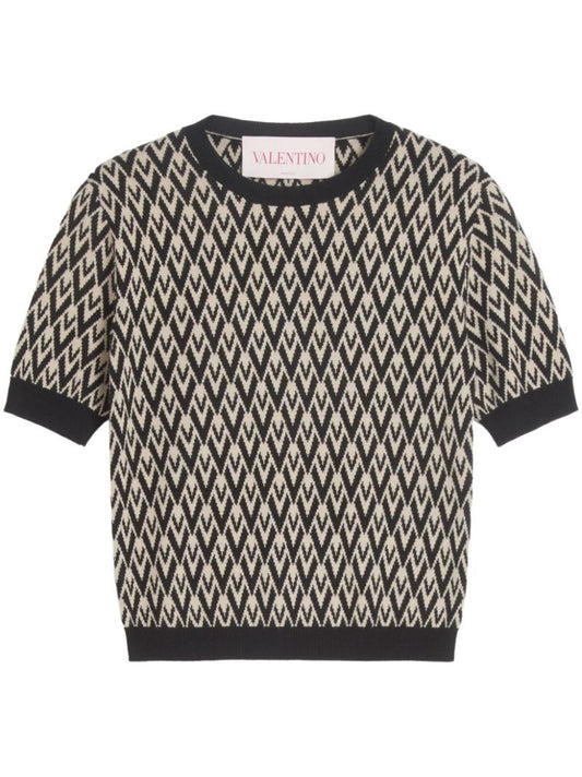 Toute La V Jacquard Sweater