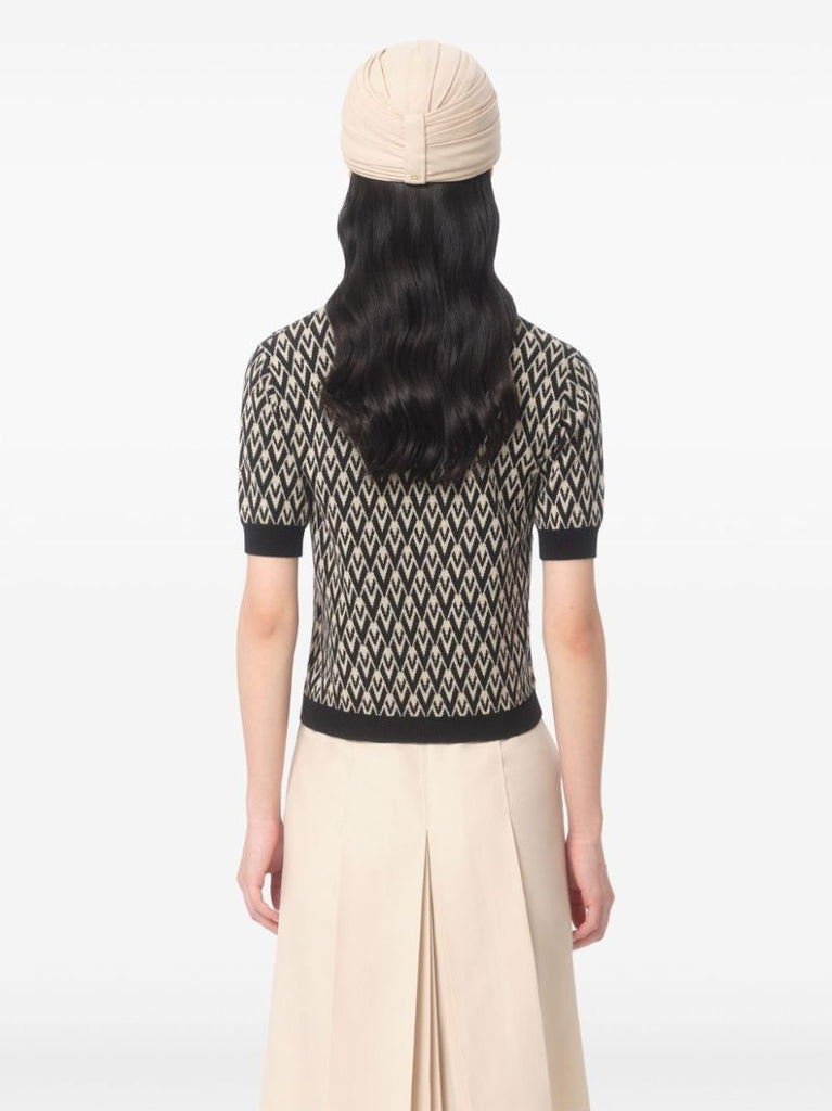 Toute La V Jacquard Sweater