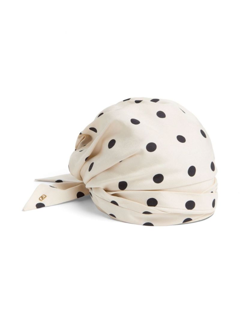 Polka-dot Head Scarf