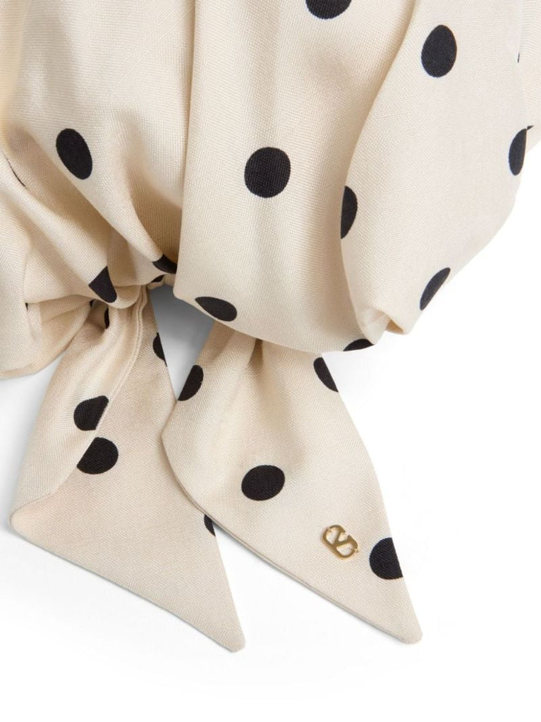Polka-dot Head Scarf