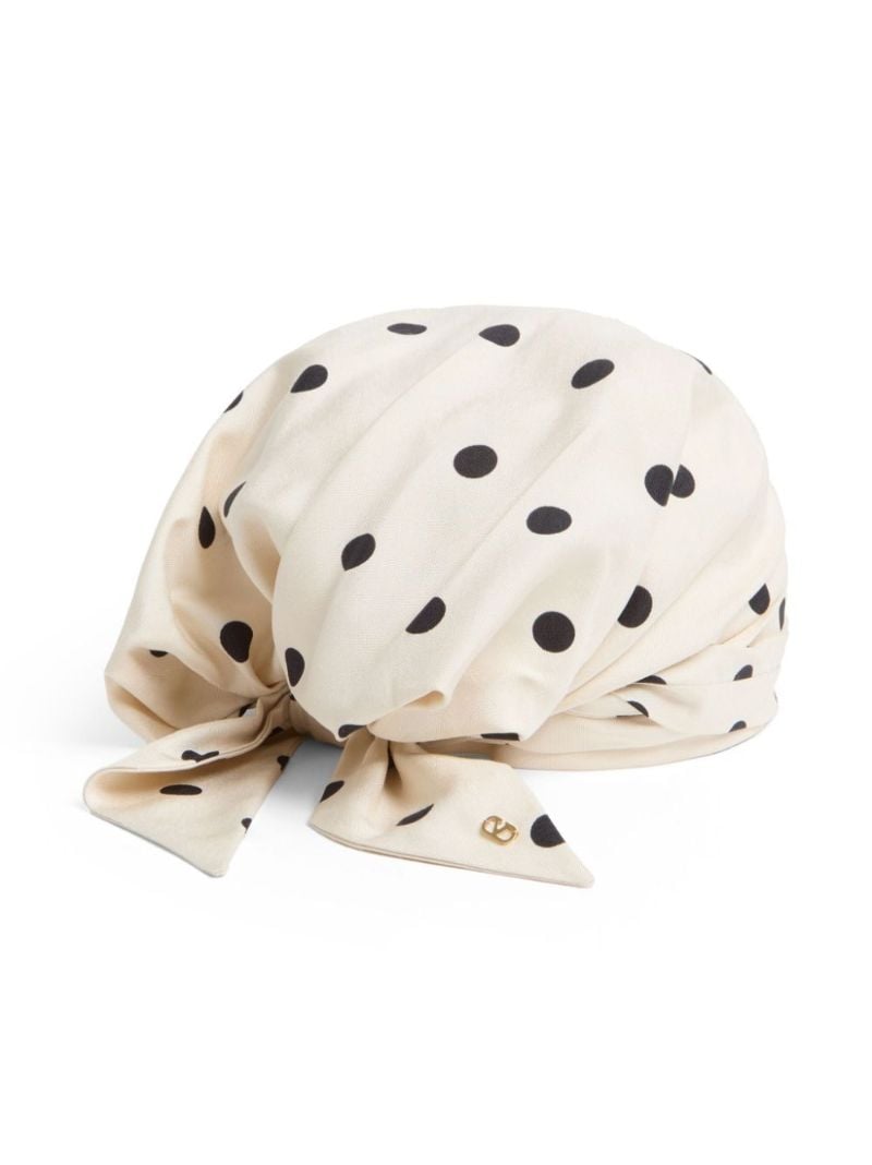 Polka-dot Head Scarf