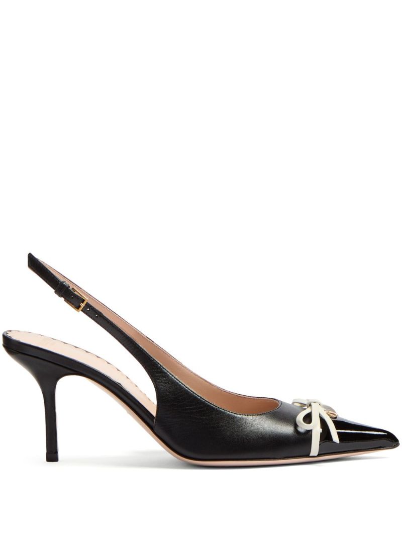 Black Bepointy Pumps