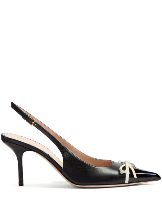 Black Bepointy Pumps